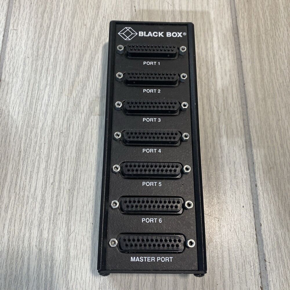 Black Box TL074A Black Box 6-Port (MS-6) Modem Splitter (Q6)